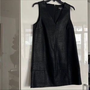 Vegan Leather Dress